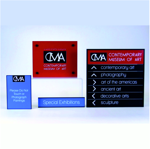 Rowmark Signs Examples Graphite Rowmark Mattes | SINAL MAIS