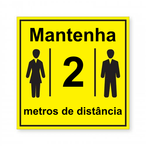 Mantenha 2 Metros de Distância